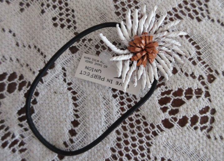 ヘアゴム No.322 ヘアゴム No.322 ヴェネチアンガラス ヘアゴム・大「No.2